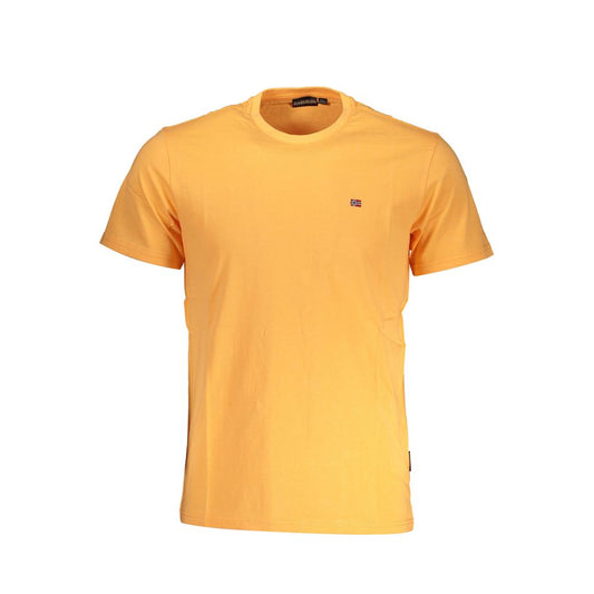 Oranges Baumwoll-T-Shirt für Herren