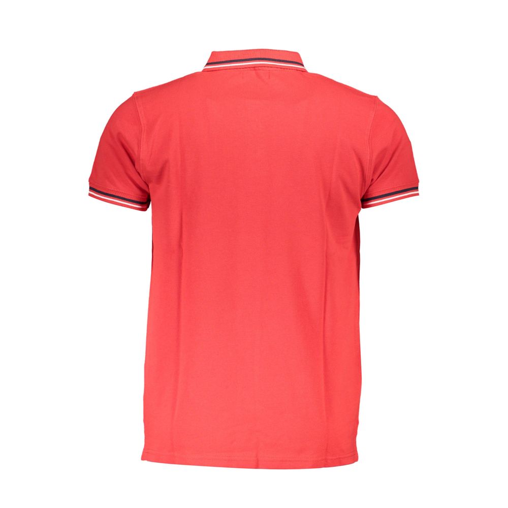 Rotes Poloshirt aus Baumwolle