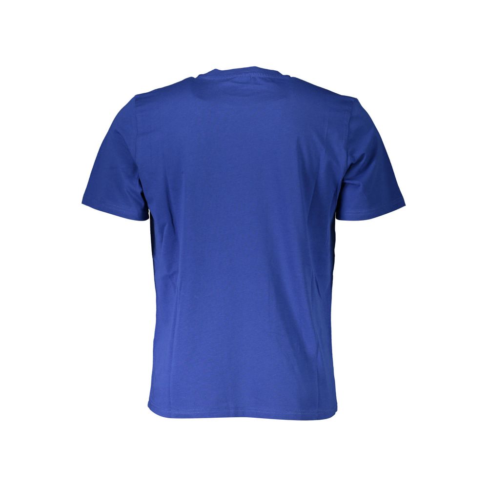 Blue Cotton Men TShirt