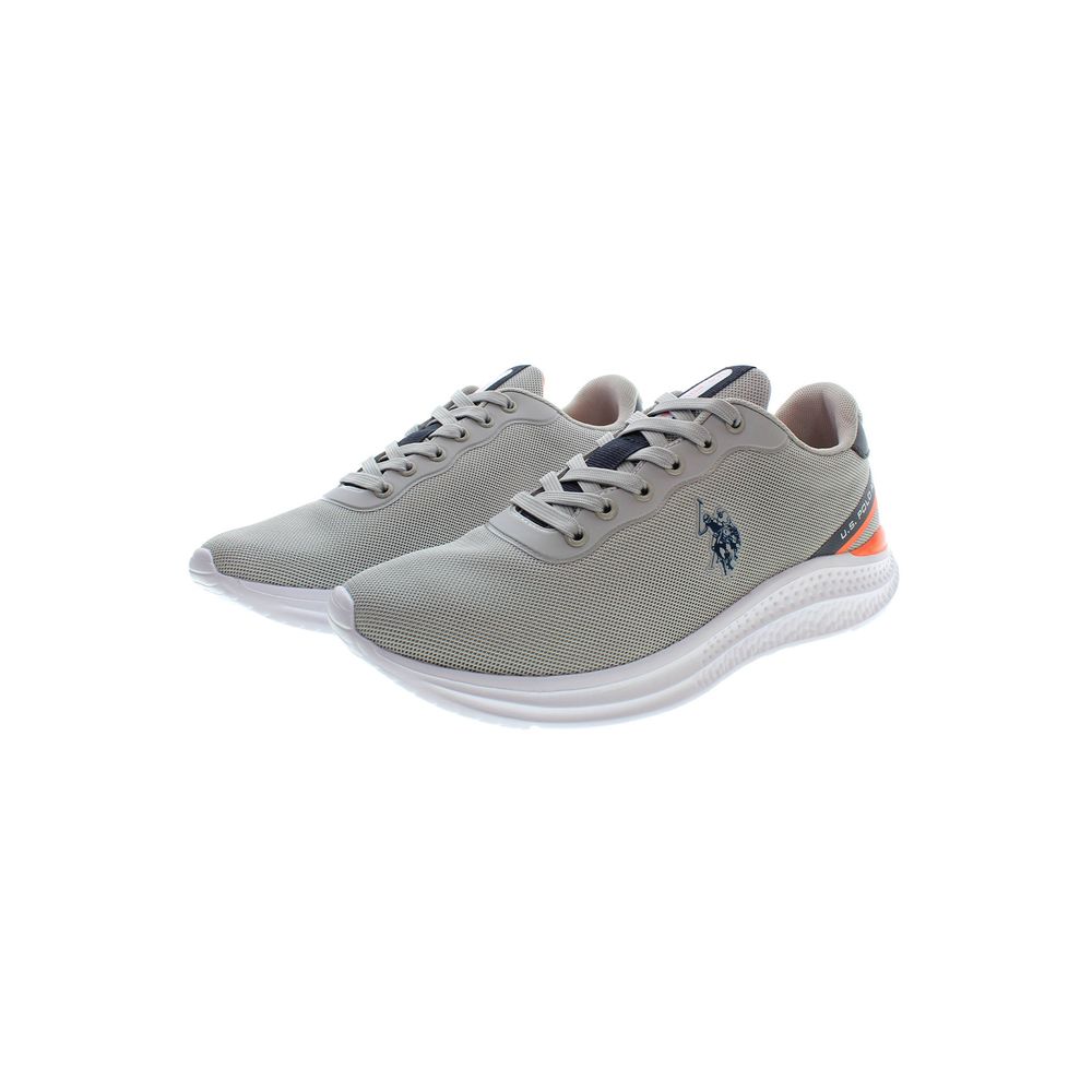 Graue Polyester Herren Sneaker