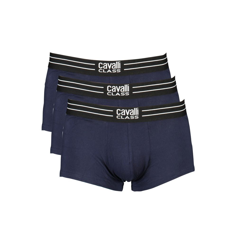 Blue Cotton Underwear