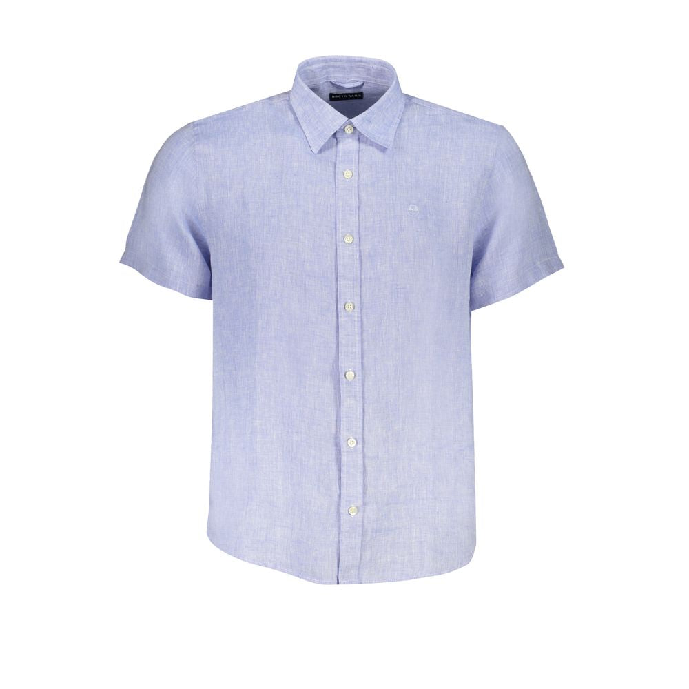 Light Blue Linen Shirt