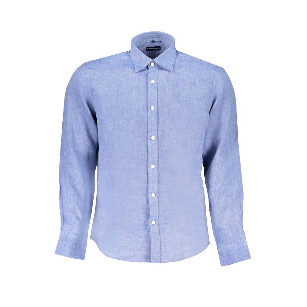 Blue Linen Shirt