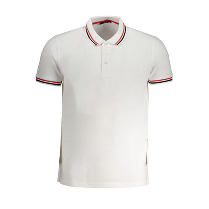 White Cotton Polo Shirt