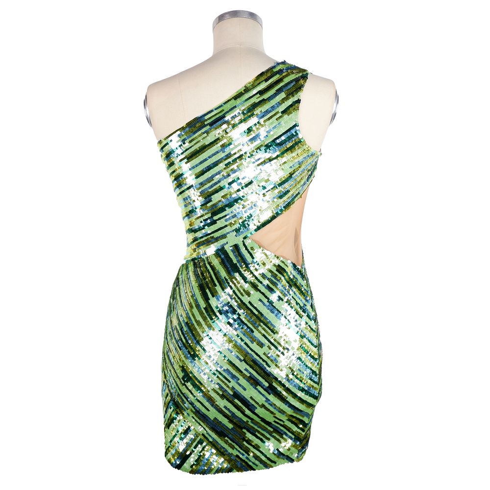 Green Polyamide Women Dress