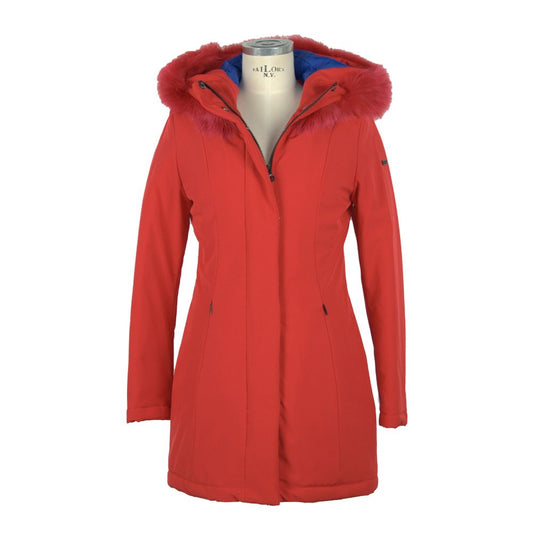 Elegant Winter Warmth Soft-Shell Parka