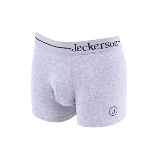 Graue Herren-Boxershorts aus Baumwolle