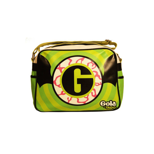 Grüne Stoffhandtasche