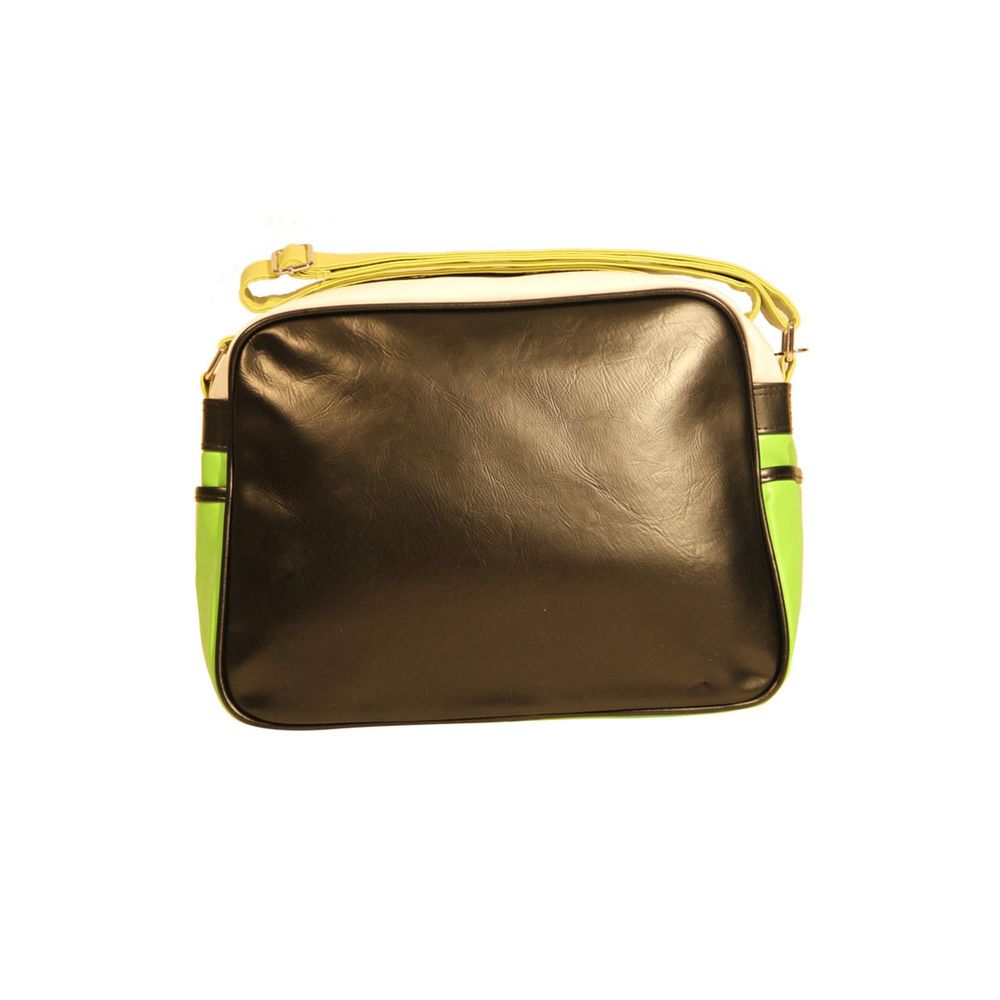 Grüne Stoffhandtasche