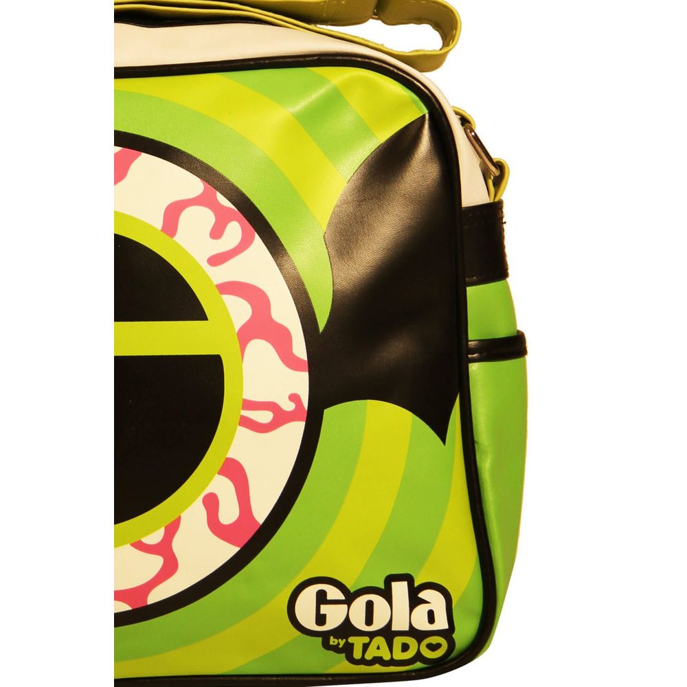 Grüne Stoffhandtasche