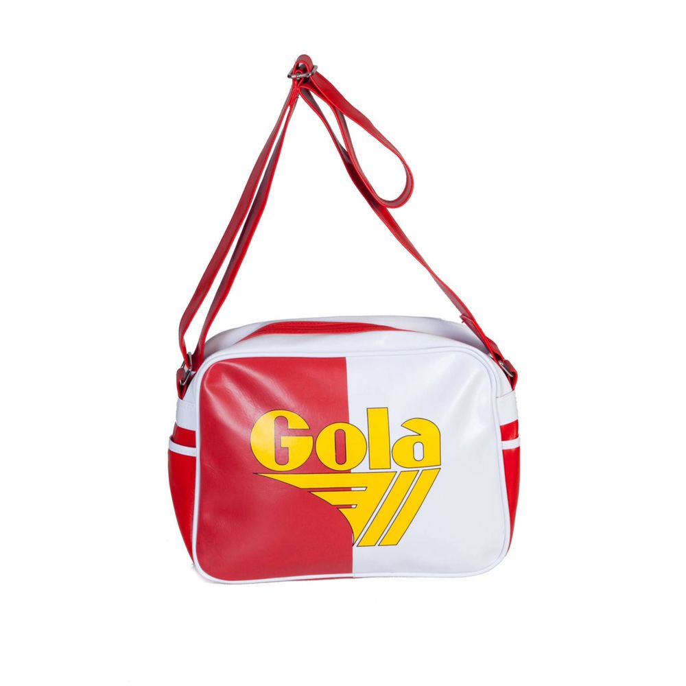 Rote Stoffhandtasche