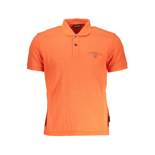 Rotes Poloshirt aus Baumwolle für Herren