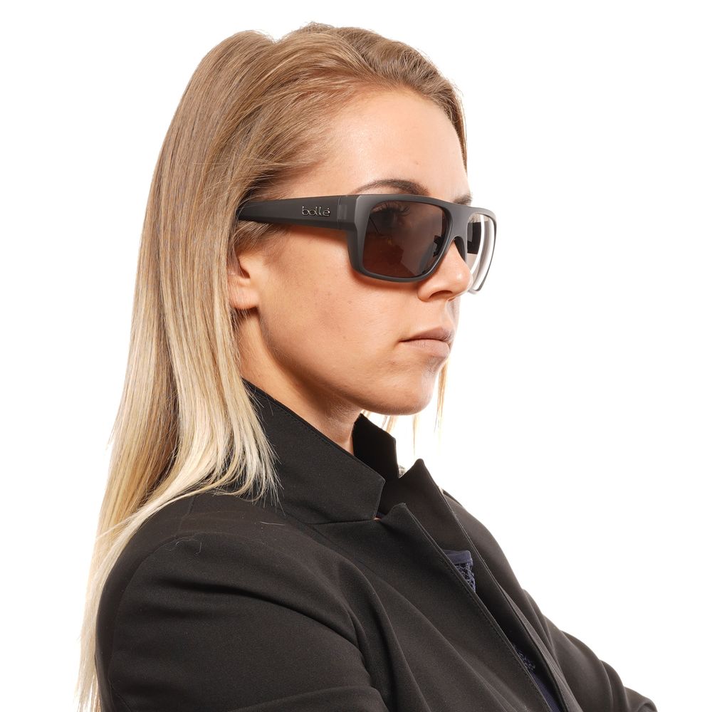 Schwarze Unisex-Sonnenbrille