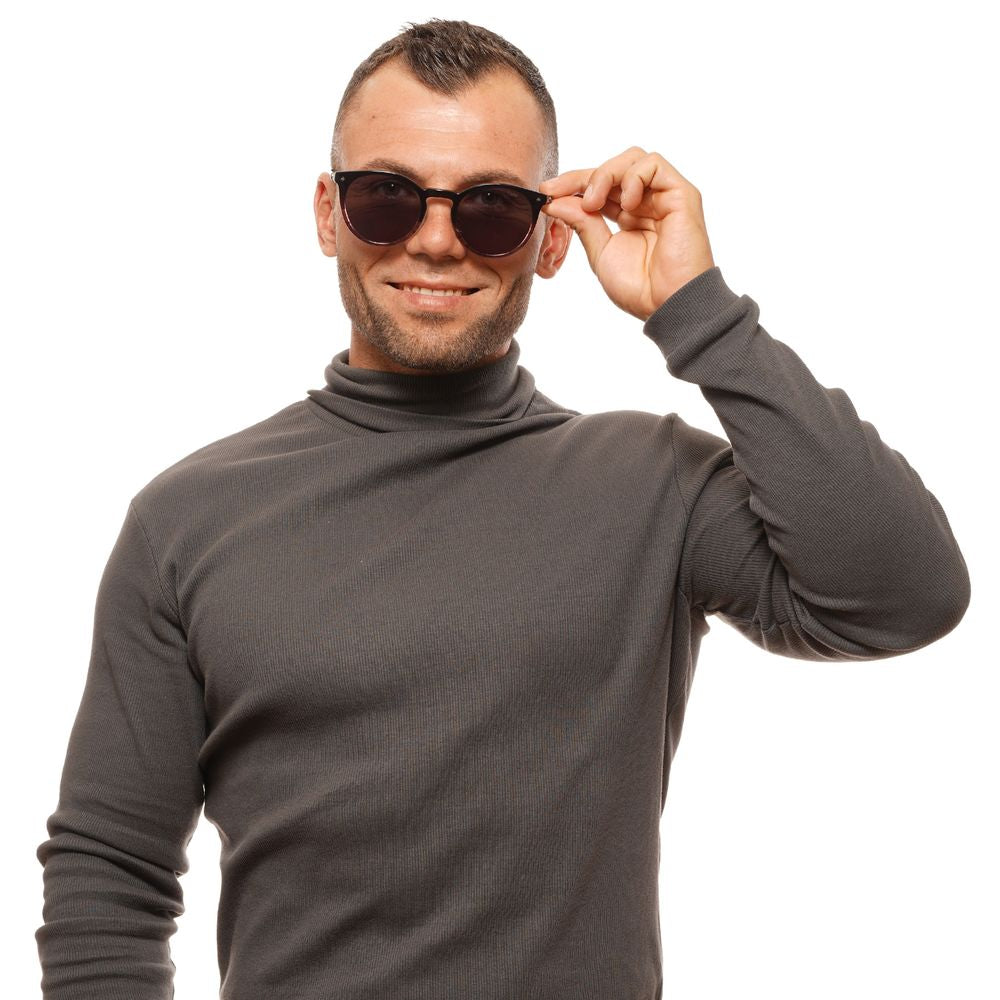 Burgunderrote Sonnenbrille für Männer