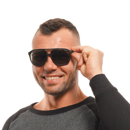 Schwarze Sonnenbrille für Männer