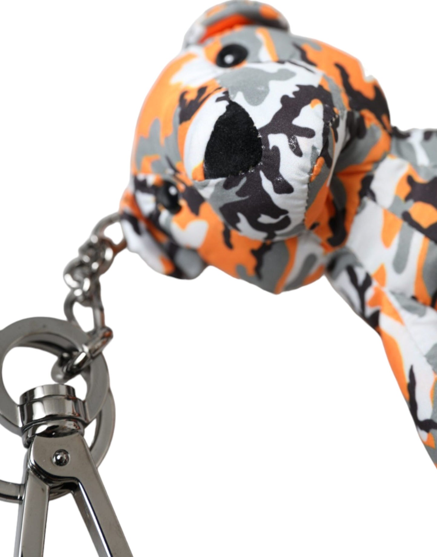 Multicolor Camouflage Animal Silhouette Keychain Keyring