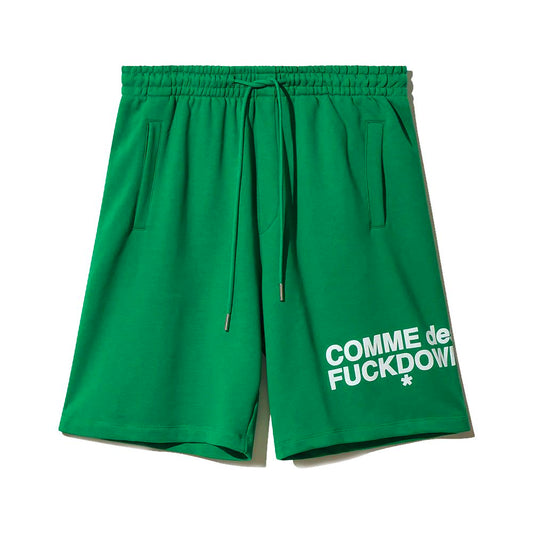 Grüne Baumwollshorts