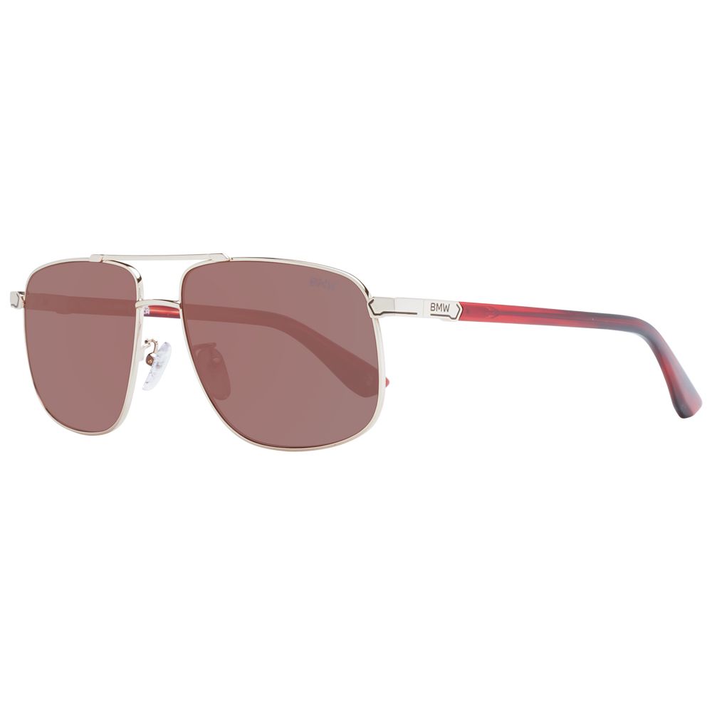 Rose Gold Men Sunglasses