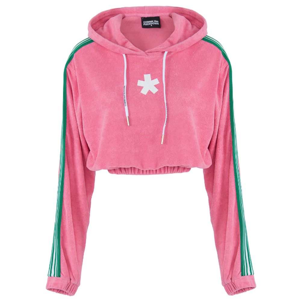 Rosa Baumwollpullover