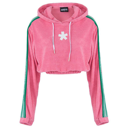 Rosa Baumwollpullover