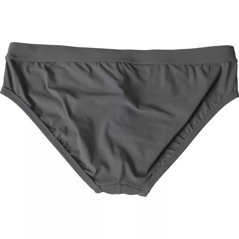 Dunkelgraue Badehose mit DG-Logo für Herren