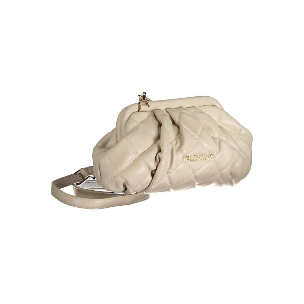 Beige Polyethylene Handbag