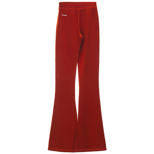 Rote Jeans und Hose aus Baumwolle