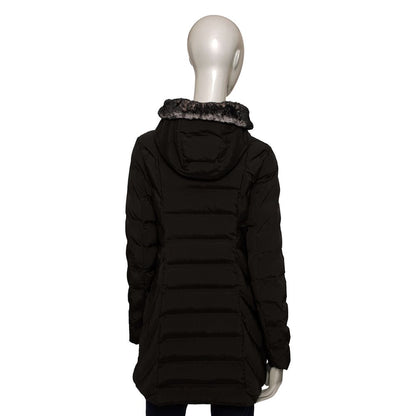 Black Polyester Women Jacket