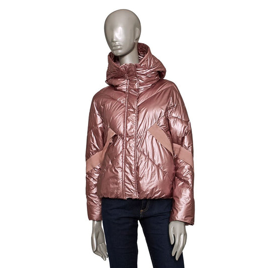 Mehrfarbige Damenjacke aus Polyester