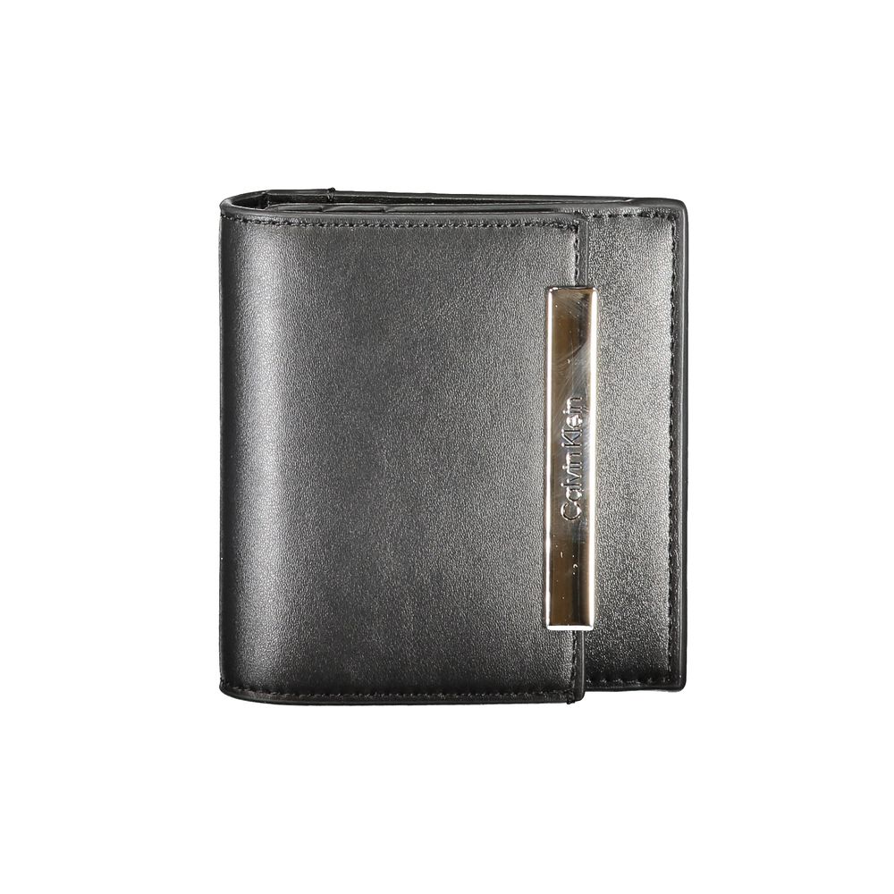 Black Polyester Wallet