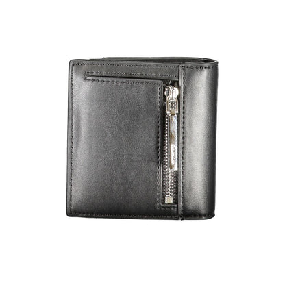 Black Polyester Wallet