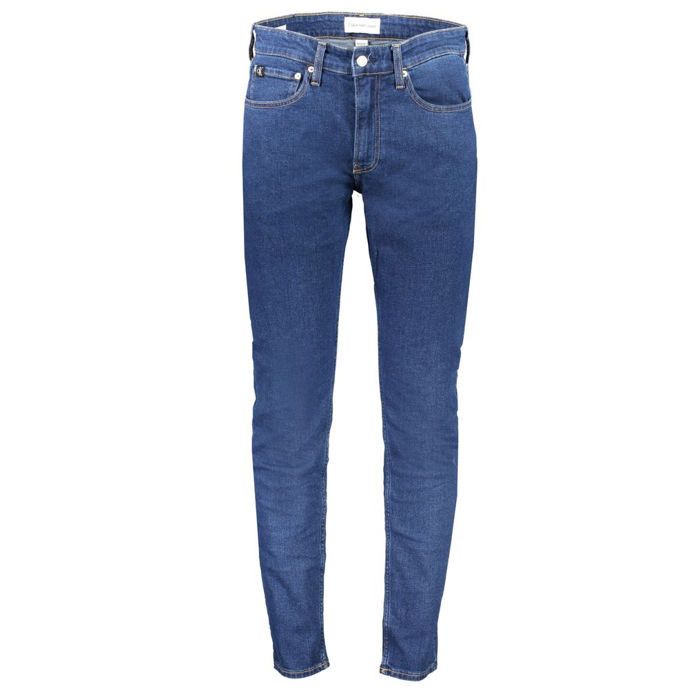 Blue Cotton Jeans & Pant