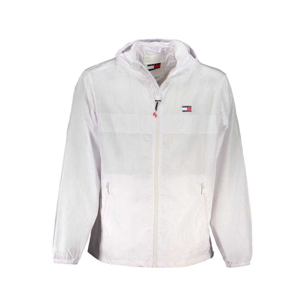 White Polyester Jacket