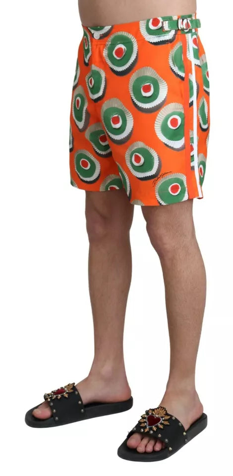 Orange Cupcake Strandmode Shorts Bademode