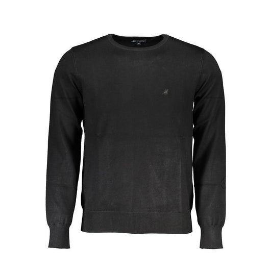 Black Nylon Sweater