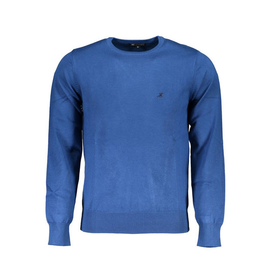 Blue Nylon Sweater