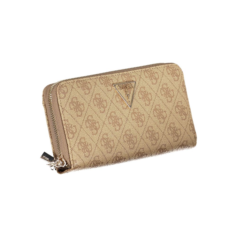 Beige Polyethylene Wallet