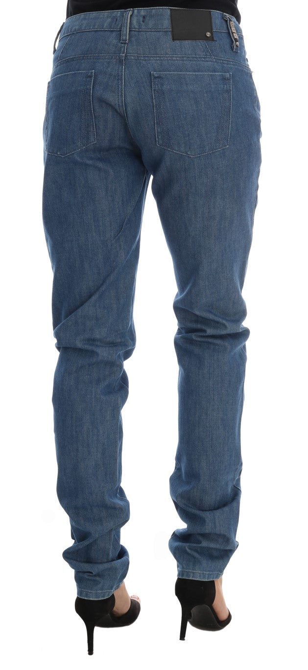 Elegante Boy Fit Jeans in Blue Wash