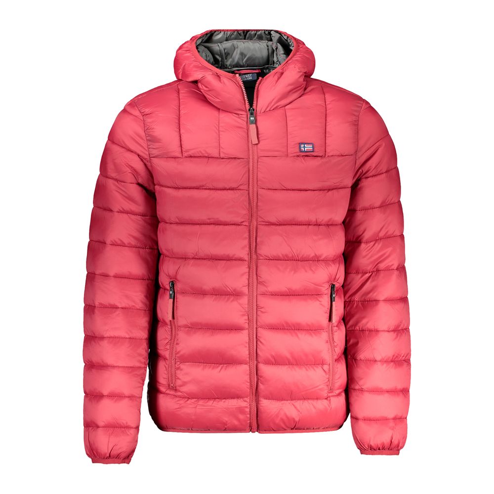 Red Polyamide Jacket