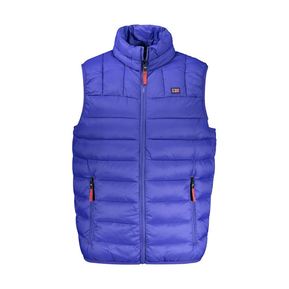 Blue Polyamide Jacket