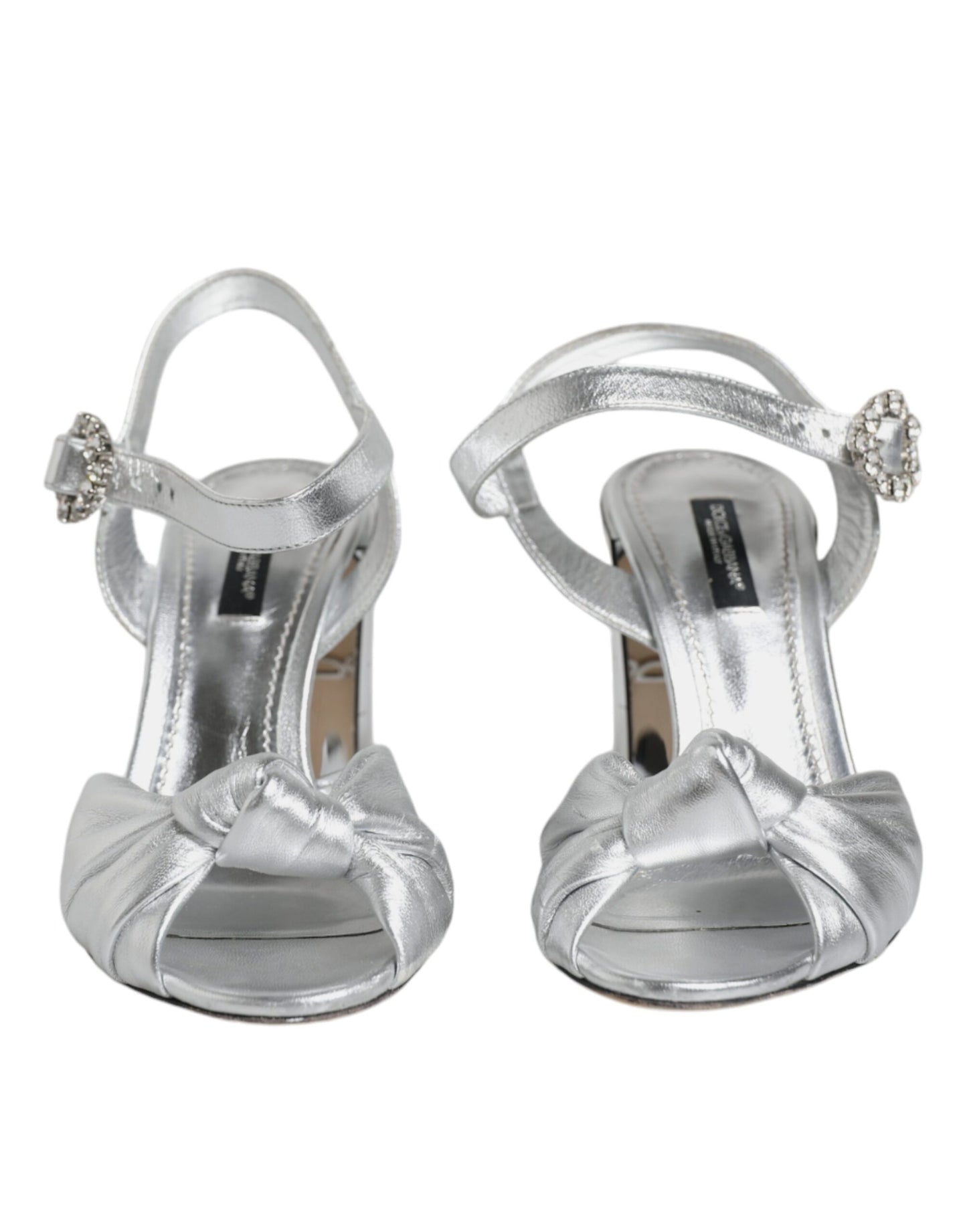 Silber Spiegel Heels KEIRA Sandalen Schuhe