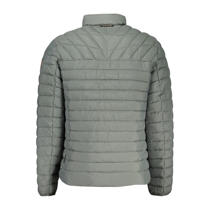 Green Polyamide Men Jacket