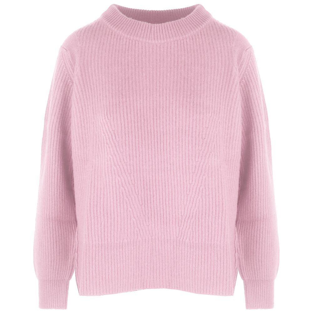 Rosa Kaschmir Damen Pullover