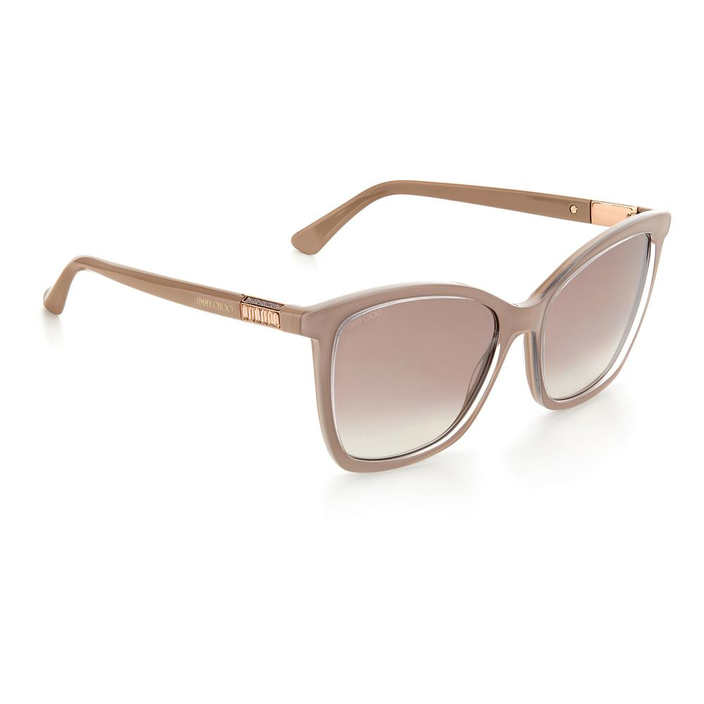 Beige Acetate Sunglasses