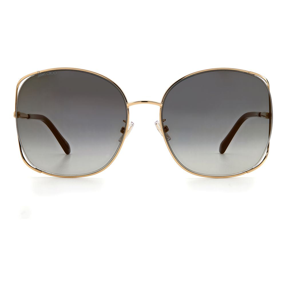 Rose Gold Metal Sunglasses