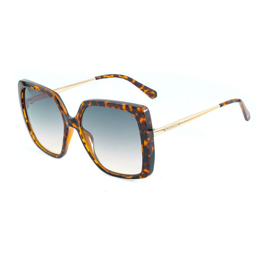 Brown Metal Sunglasses