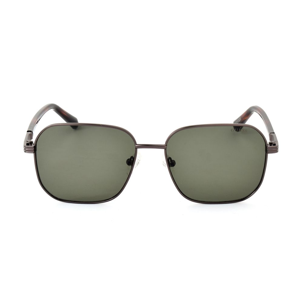 Gray Metal Sunglasses