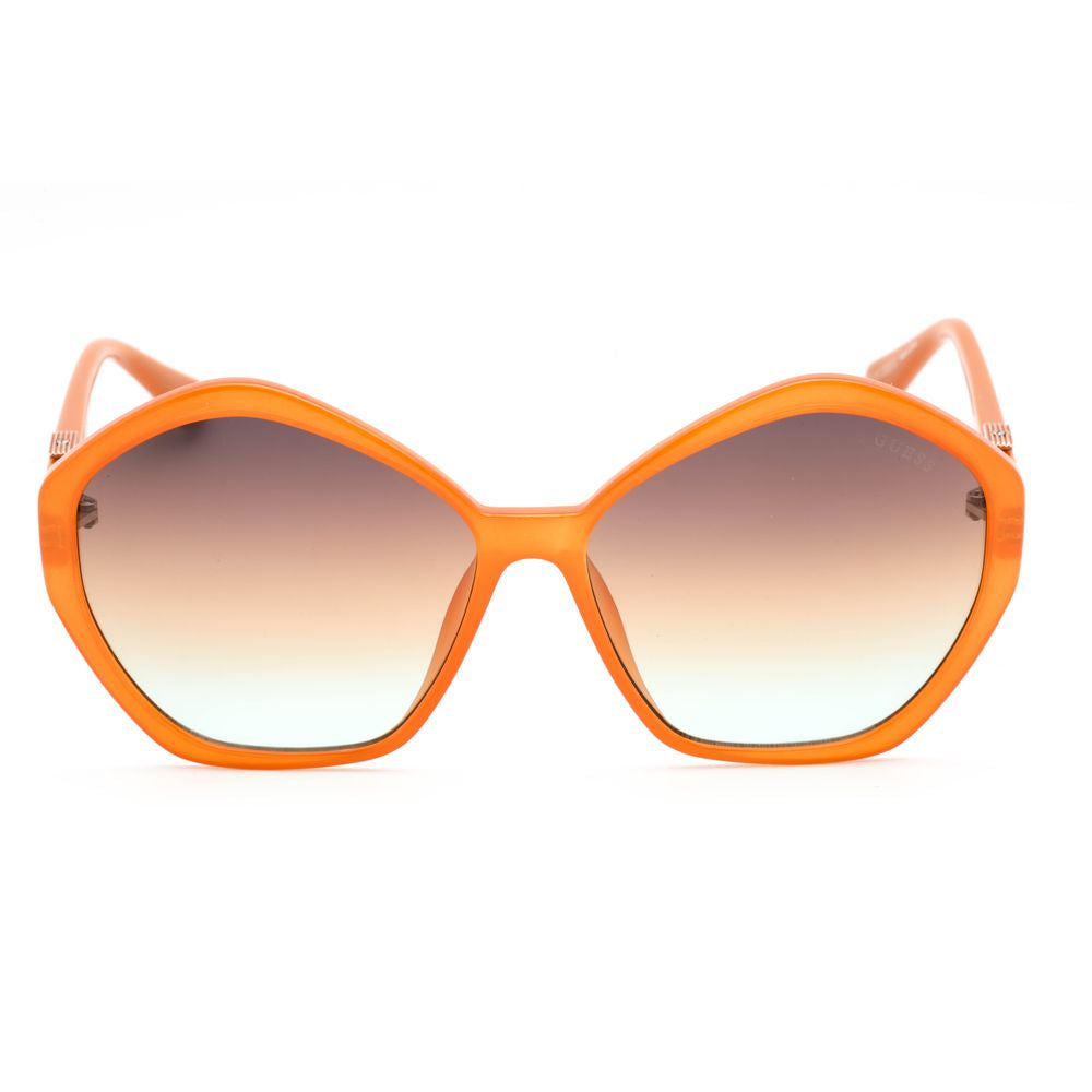 Orange Plastic Sunglasses