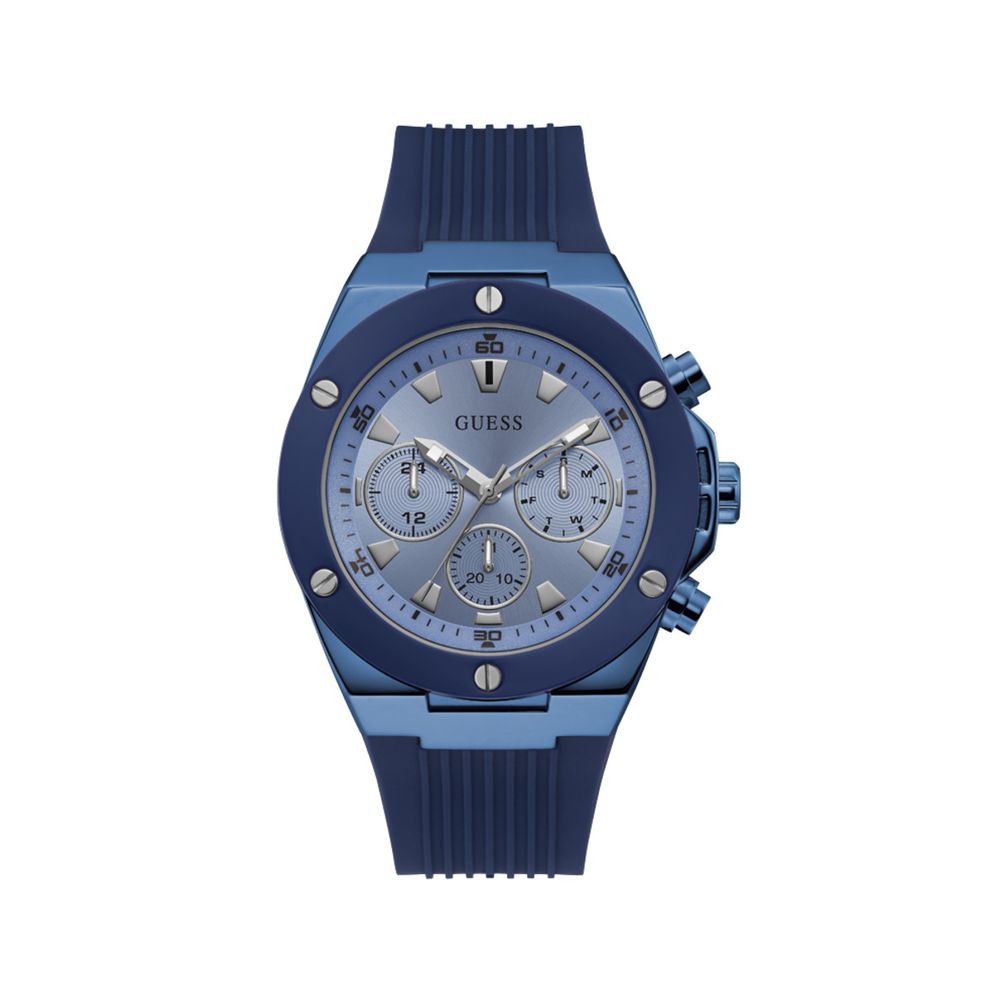 Blue Silicone Watch