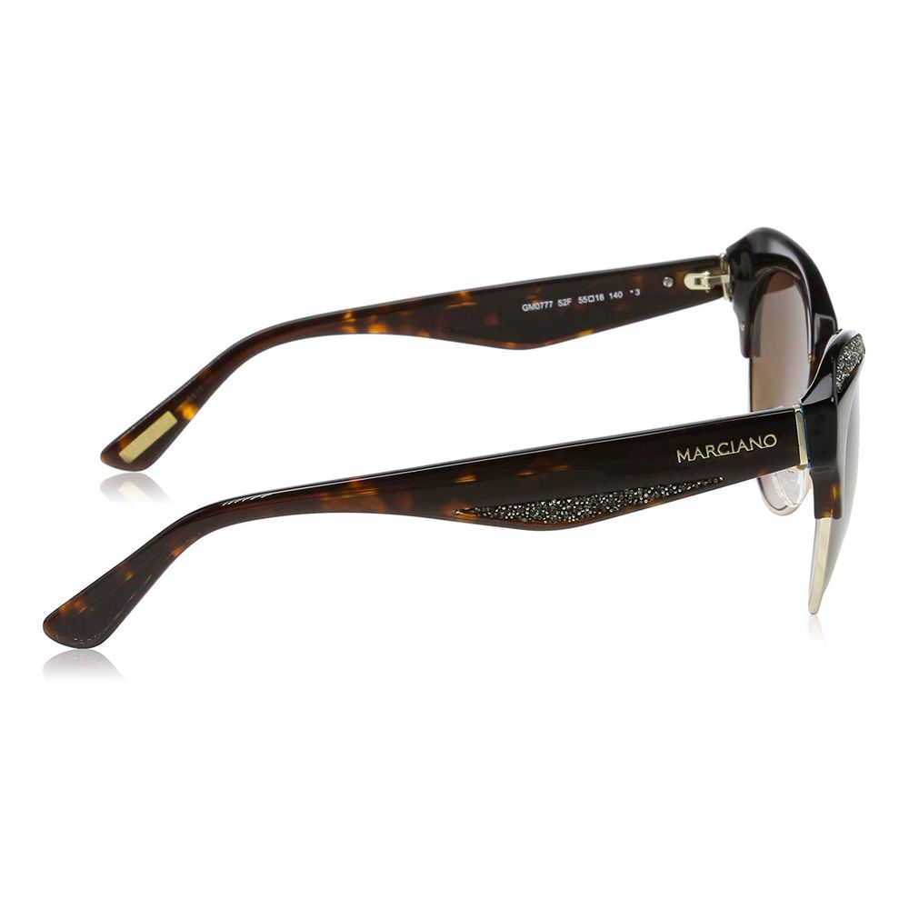 Braune Sonnenbrille aus Acetat